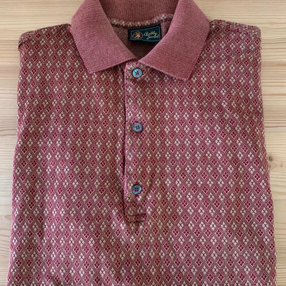 Vintage Bobby Jones - Size XS - Short Sleeve Red Polo - Picture 4 of 5